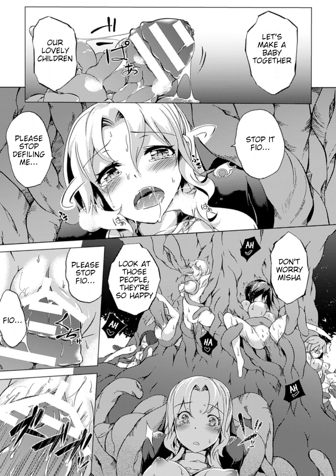 hentai manga A Saint Is Subdued In The Forest